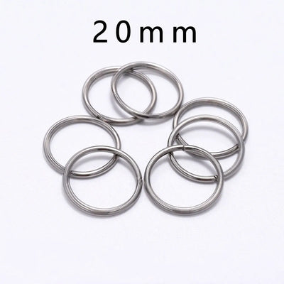 Stainless Steel Jump Rings Set Durable Rust Resistant - Smarsty