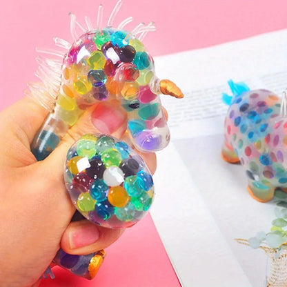 Unicorn Stress Balls Toy Heal Your Mood Unicorn Squeeze Toy Stress and Anxiety Relief Unicorn Fidget Ball Toy Colorful Gel Water by Smarsty