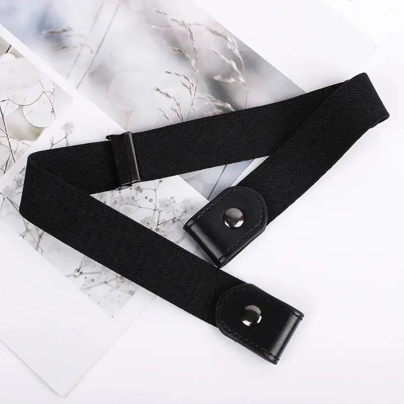 Adjustable Elastic Waistband Belt Buckle-Free Comfortable Fit - Smarsty