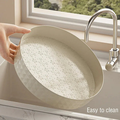 360 Rotating Seasoning Storage Rack Kitchen Storage Spice Rack Non-Slip Cabinet Organizer Tray Plate Cosmetic Organizer Bin by Smarsty