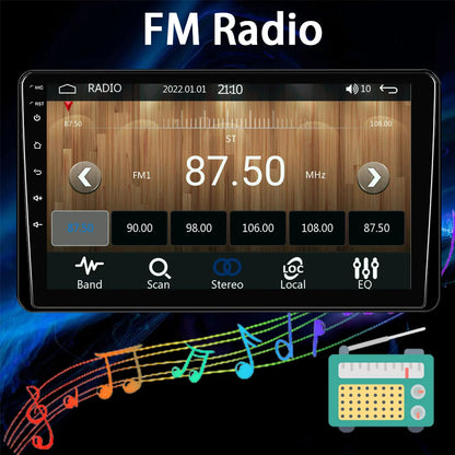 9 Inch Touchscreen Car Stereo With CarPlay And Android Auto - Smarsty