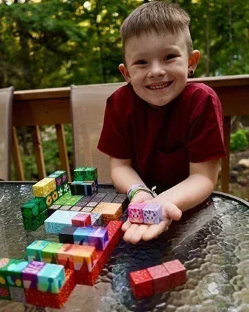 Magnetic Building Blocks Mine World Magnet Cube Set for Boy Girl Kid Age 3+ DIY Model Children STEM Educational Sensory Toy - Smarsty