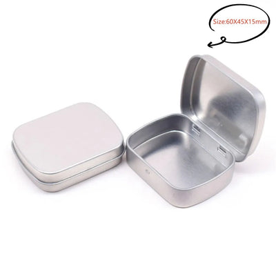 Small Metal Storage Box for Jewelry and Coins - Smarsty