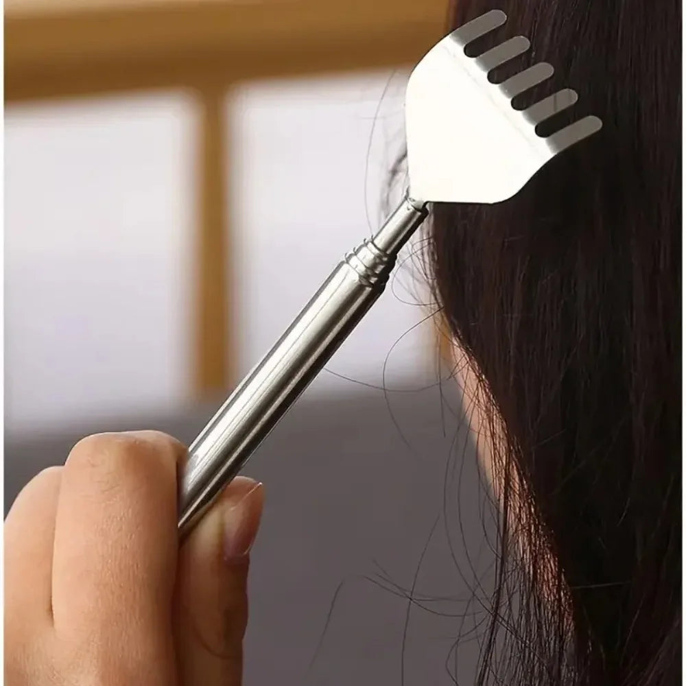 Telescopic Stainless Steel Back Scratcher for Relaxation - Smarsty