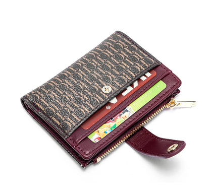 CH Women's Wallet Premium Sense Fashion Women's Card Bag Temperament Convenient Carrying Women's Small Bag Elegant High Quality - Smarsty