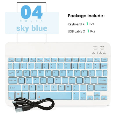 Compact Bluetooth Wireless Keyboard And Mouse For Tablet - Smarsty