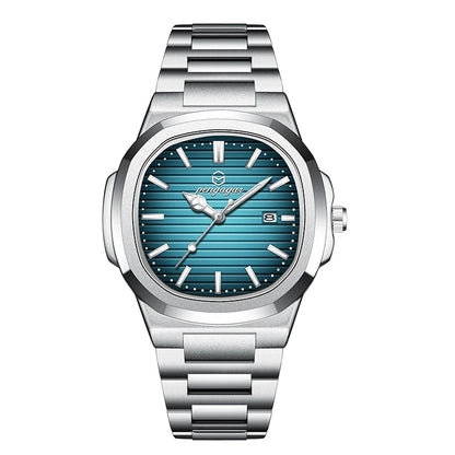 Luxury Waterproof Men’s Quartz Wristwatch with Luminous Dial - Smarsty