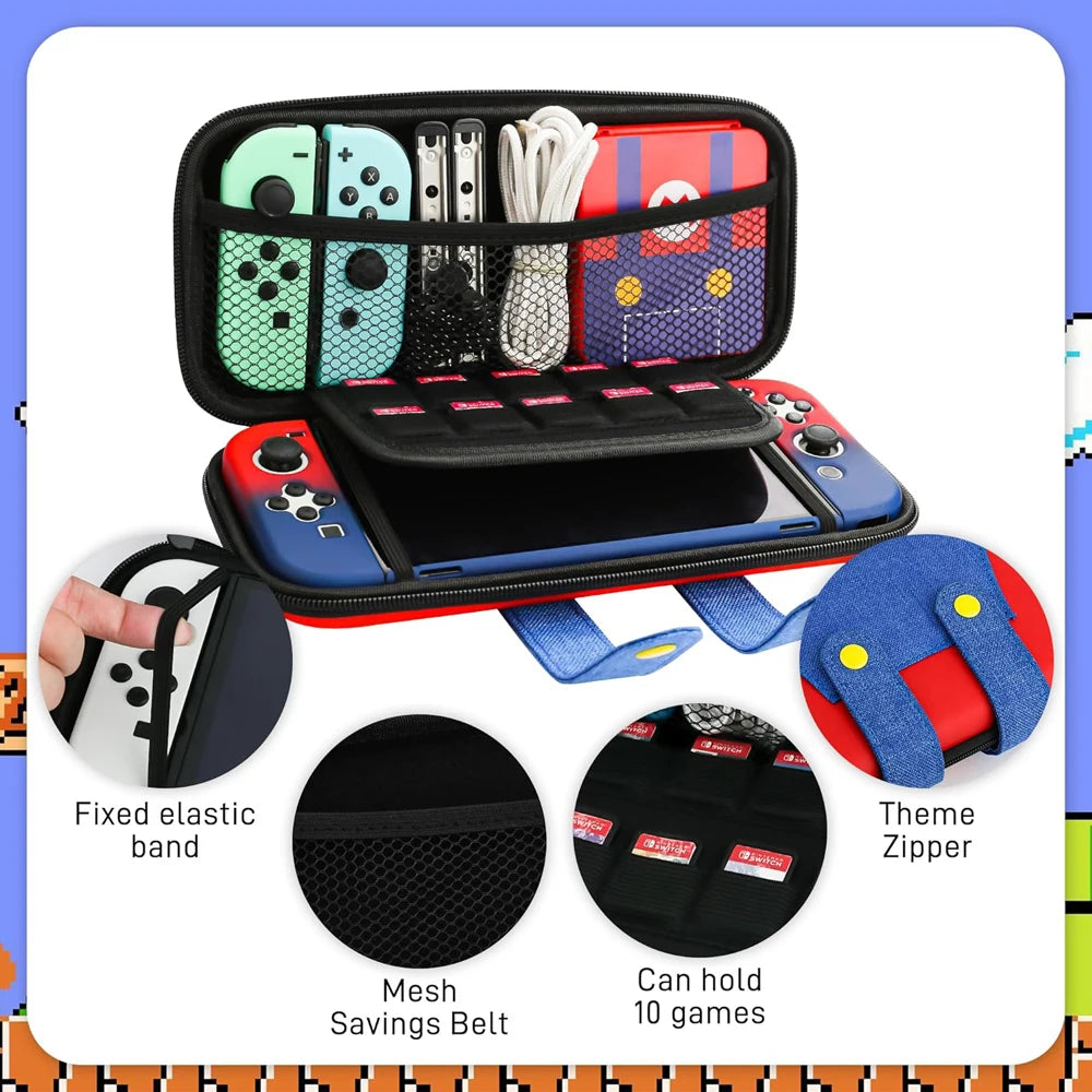 EVA Portable Carrying Case for Nintendo Switch - Smarsty