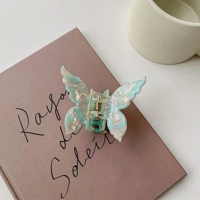 French Retro Butterfly Hair Clips for Trendy Girls - Smarsty