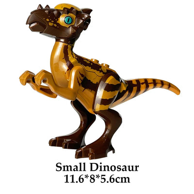 Jurassic Dinosaur World Brutal Raptor T-Rex Triceratops Indominus Rex Model Building Blocks Dino Velociraptor Figure Bricks Toys - Smarsty