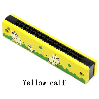 Children Wooden Harmonica Musical Instrument Toys Music Teaching Aids Puzzle Early Education Kindergarten Beginners TMZ - Smarsty