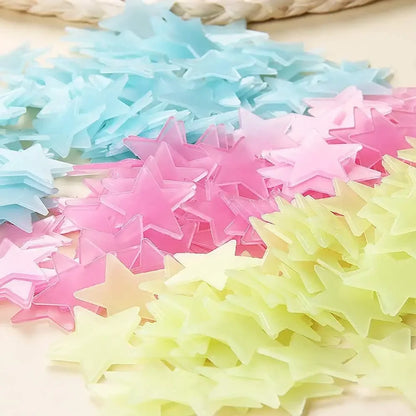 Glow in The Dark Stars Wall Stickers for Kids - Smarsty