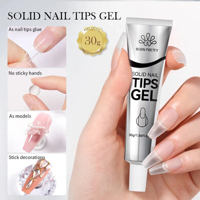Born Pretty 30ml Milky White Nail Extension Gel - Smarsty