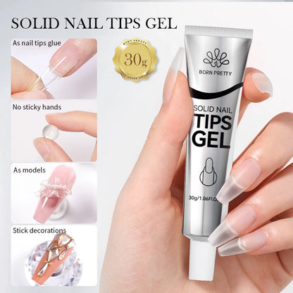 Born Pretty 30ml Milky White Nail Extension Gel - Smarsty
