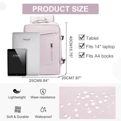 Women's Backpack Travel Suitcase Cabin Bag Aircraft Ryanair 40x20x25 Airplane Travel Bag Men Laotop Backpack Wizzair Carry On - Smarsty