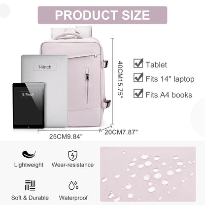 Women's Backpack Travel Suitcase Cabin Bag Aircraft Ryanair 40x20x25 Airplane Travel Bag Men Laotop Backpack Wizzair Carry On