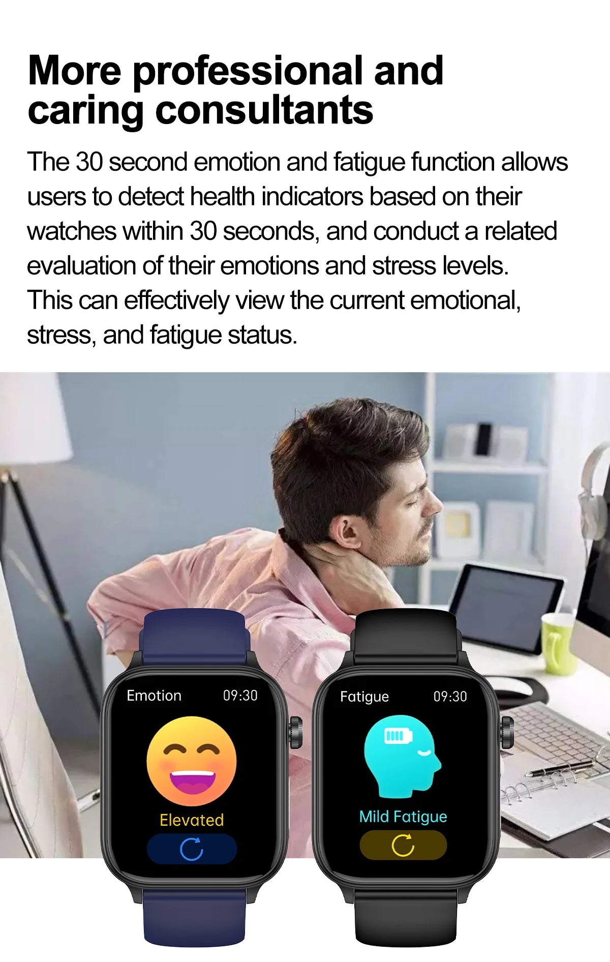 2025 Smart Watch with ECG PPG Health Monitoring - Smarsty