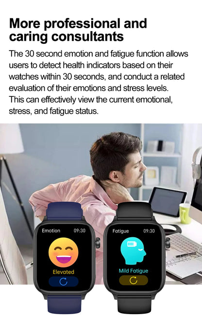 2025 Smart Watch with ECG PPG Health Monitoring - Smarsty