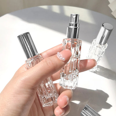 10ml Refillable Glass Perfume Spray Bottle With Aluminum Head - Smarsty