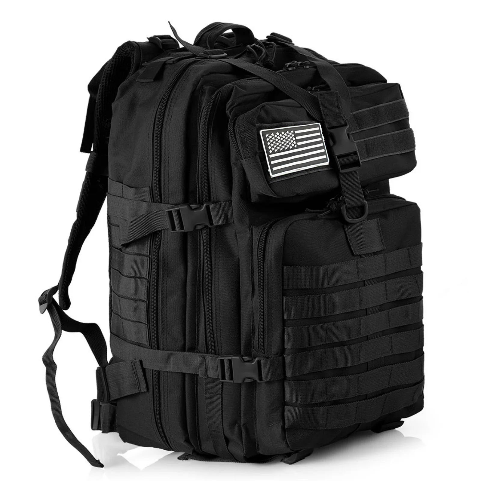 25L/50L Sturdy Nylon Waterproof Tactical Sports Trekking Fishing Hunting Camping Hiking Bag Backpack Outdoor Rucksacks - Smarsty