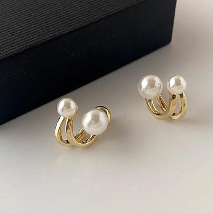 Classic Pearl Drop Earrings for Women - Timeless Elegance - Smarsty