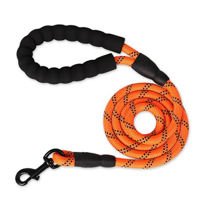 Reflective Dog Leash With Padded Handle For Safety - Smarsty