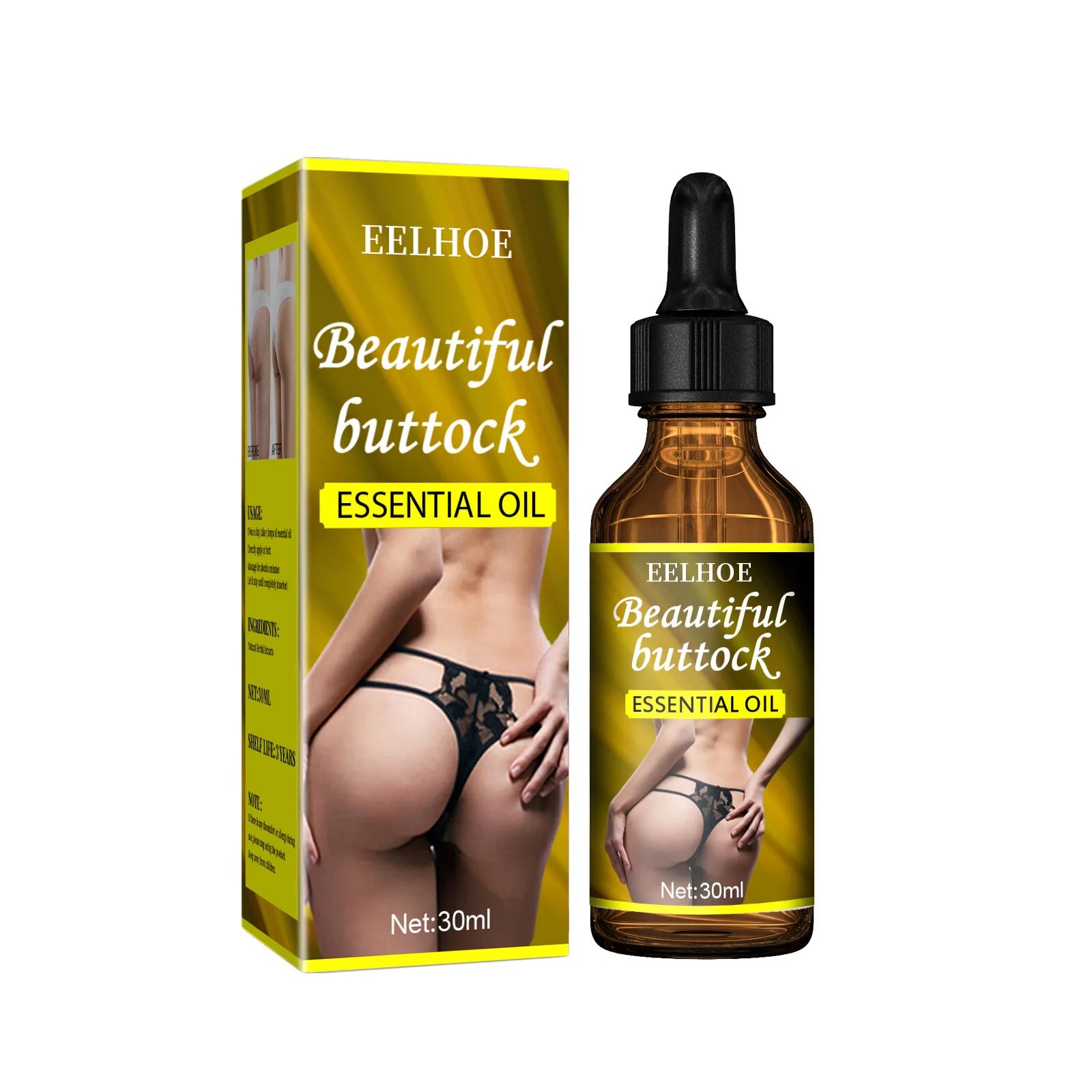 Butt Enhancement Essential Oil for Lifting and Firming - Smarsty