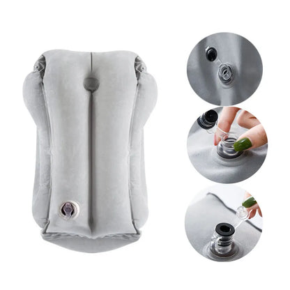 Portable Inflatable Travel Pillow for Ultimate Neck Support - Smarsty