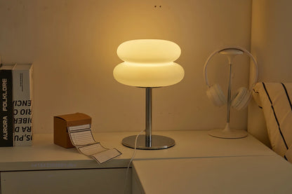Creamy Tri Color Dimming Table Lamp with USB Plug - Smarsty