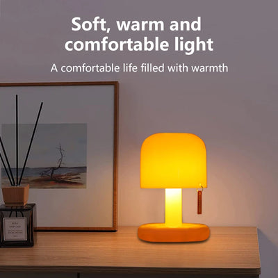 Rechargeable Mushroom Night Light for Cozy Ambiance - Smarsty