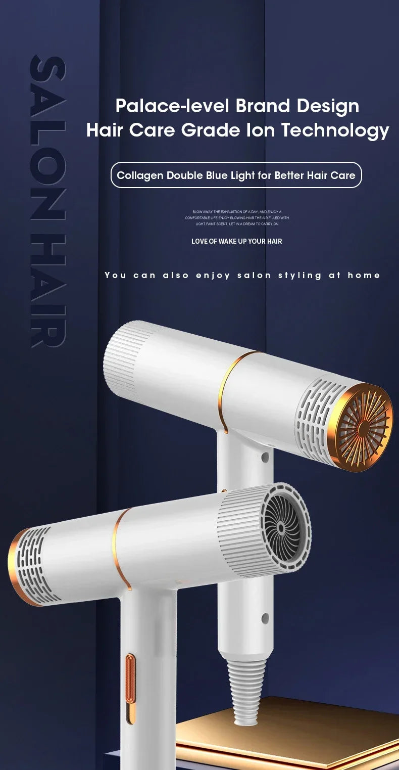 Professional Hair Dryer with Ionic Technology for Fast Drying - Smarsty