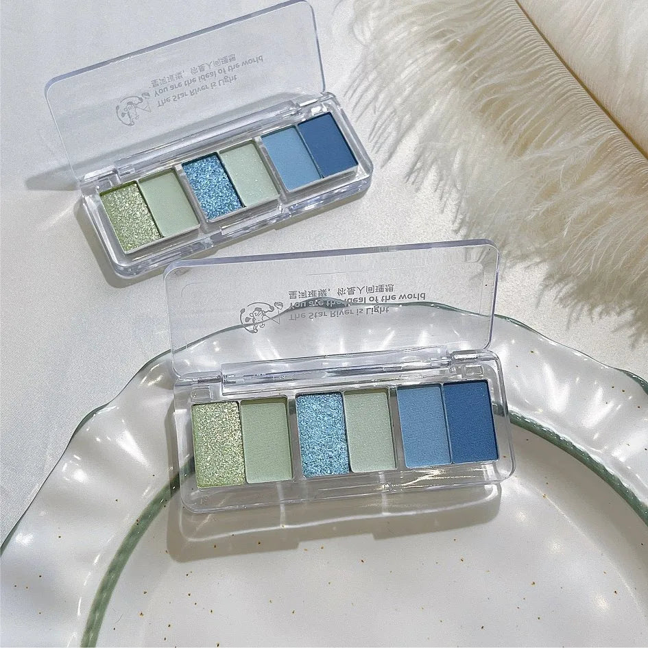 Glitter Eyeshadow Palette Brightening Waterproof Matte Finish - Smarsty