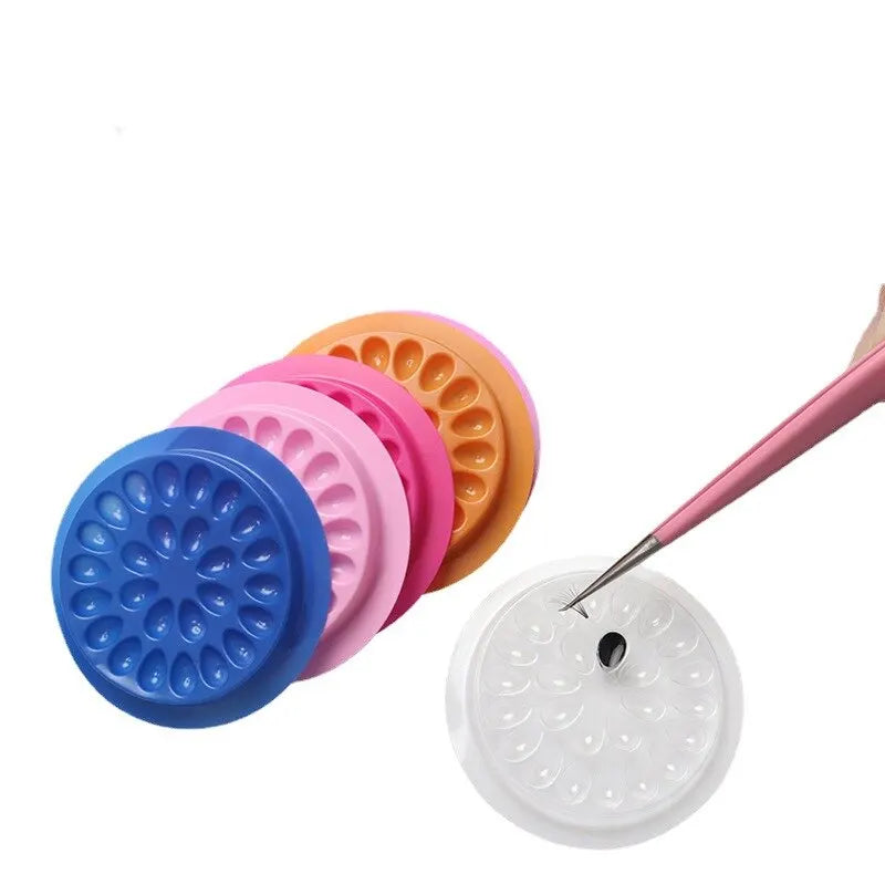 100 Pieces Eyelash Glue Holders for Extensions - Smarsty
