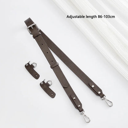 Leather Replacement Crossbody Bag Strap For Longchamp Mini Bag Shoulder Strap Without Punching Modification Bag Accessories