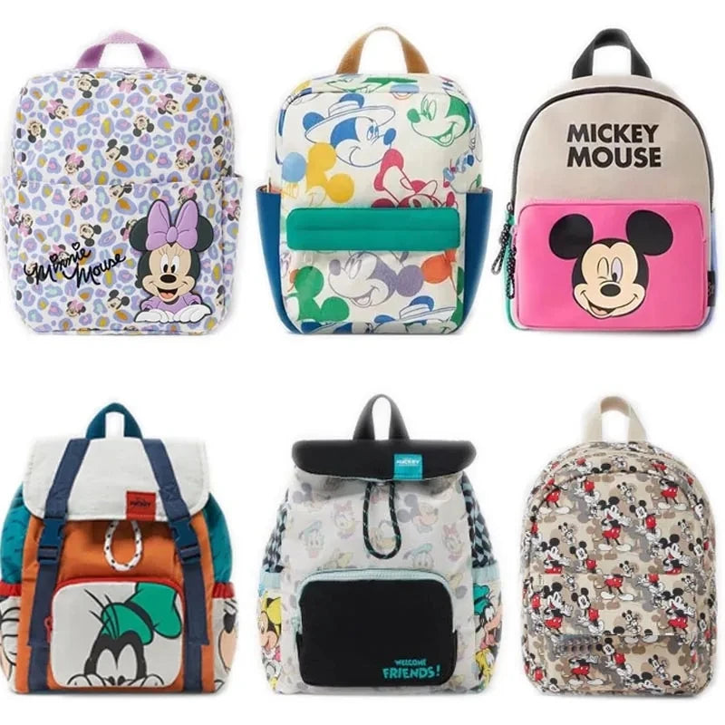 Kids Backpack Cartoon Mouse Design Lightweight School Bag - Smarsty