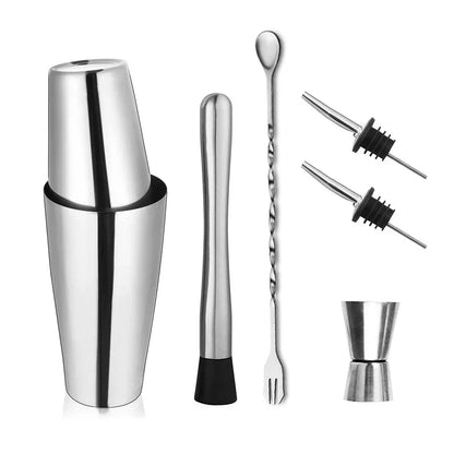 Stainless Steel Cocktail Shaker Set for Perfect Drinks - Smarsty