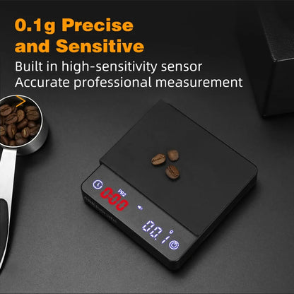 AliKissCafe Digital Espresso Scale With Timer - Smarsty