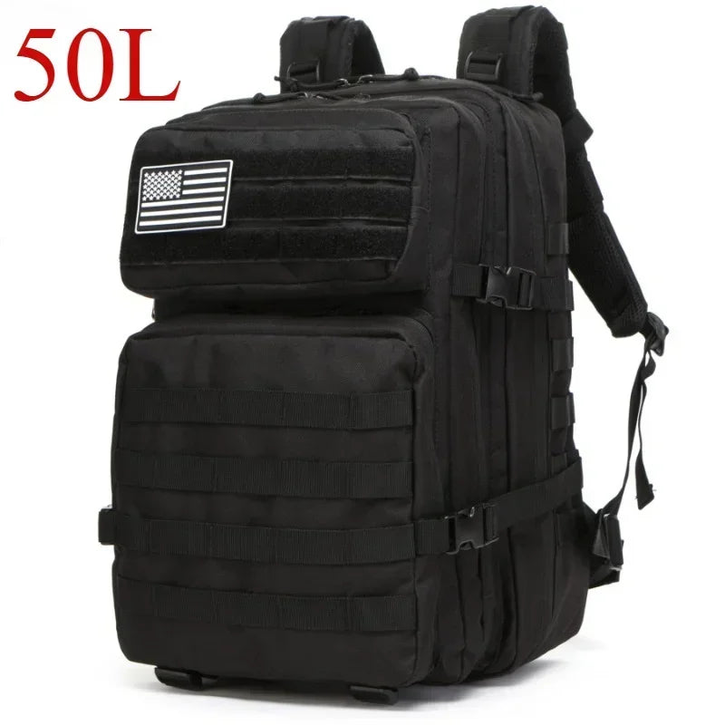 25L/50L Tactical Backpack Molle Bag Outdoor Bags Backpack for Hiking Camping Trekking Hunting Fishing GYM Bags Backpacks - Smarsty