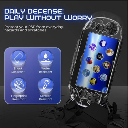 Protective Crystal Case for PS Vita 1000 All Around Defense - Smarsty