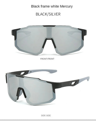 Cycling Sunglasses Sports Cycling Glasses Bike Eyewear MTB Dark Glasses Outdoor Bicycle Goggles for Men Women Sunglasses UV400 by Smarsty