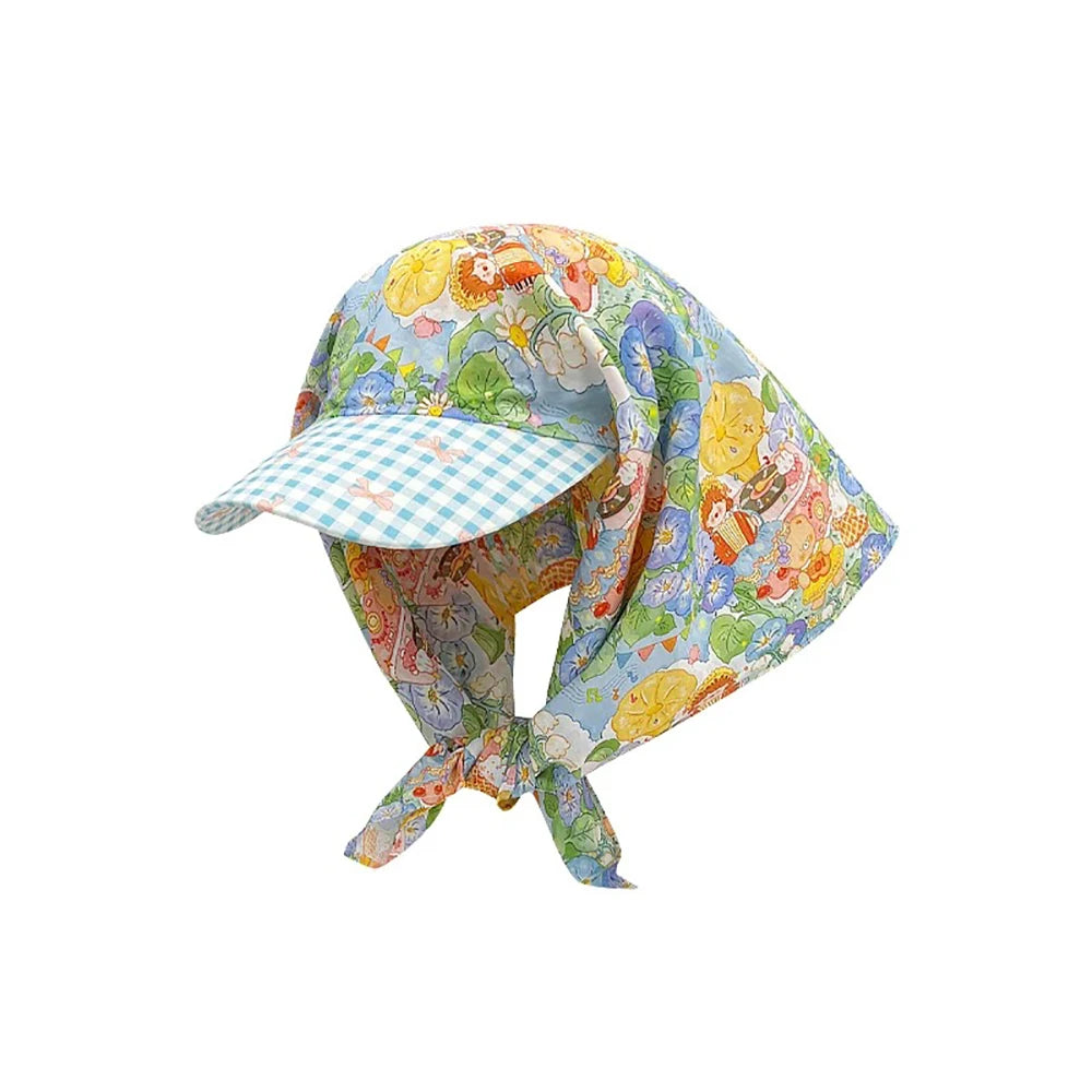 Women Printed Sunscreen Baseball Cap Sun Protection Packable - Smarsty
