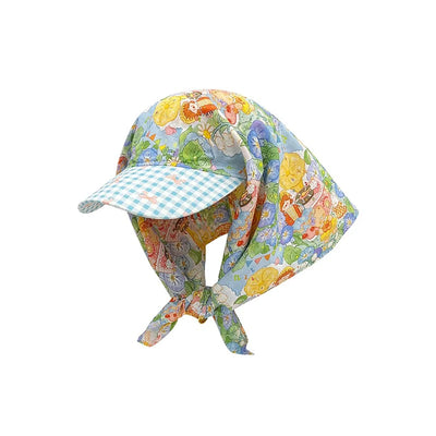 Women Printed Sunscreen Baseball Cap Sun Protection Packable - Smarsty