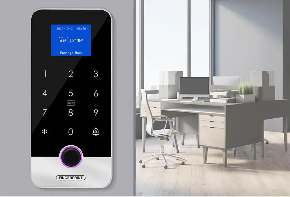 Waterproof Bluetooth Fingerprint Access Control Keypad - Smarsty