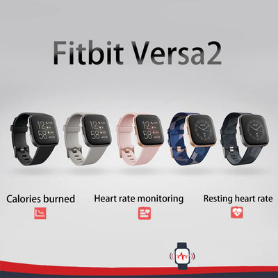 Fitbit Versa 2 Smartwatch with Heart Rate and Sleep Tracking - Smarsty