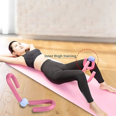 Leg Kegel Trainer – Fleece Material, Home Leg Muscle Training, Yoga Use, Pelvic Floor Exercise - Smarsty