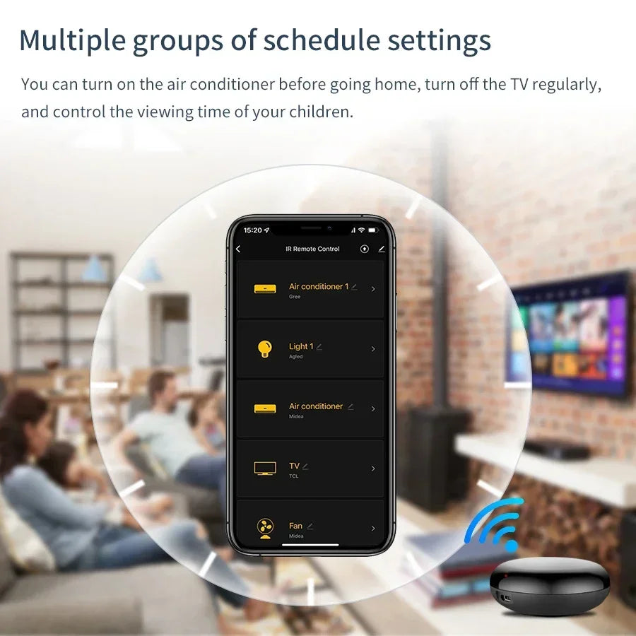 Tuya WiFi Smart Universal Remote Controller For Home - Smarsty