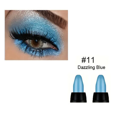 16 Colors Waterproof Pearlescent Eyeliner for Long-Lasting Makeup - Smarsty