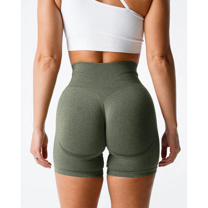 TKITK Seamless Shorts Women  Workout Shorts Fitness Sports Short Gym Yoga Shorts Yoga pants leggings cycling shark pants - Smarsty