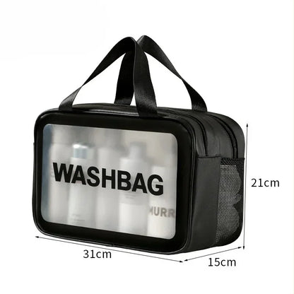 Portable Dry Wet Separation Toiletry Bag With Double Layer - Smarsty