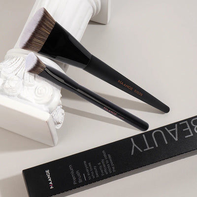 MAANGE 2PCS Flawless Makeup Brush Set for Liquid and Cream - Smarsty
